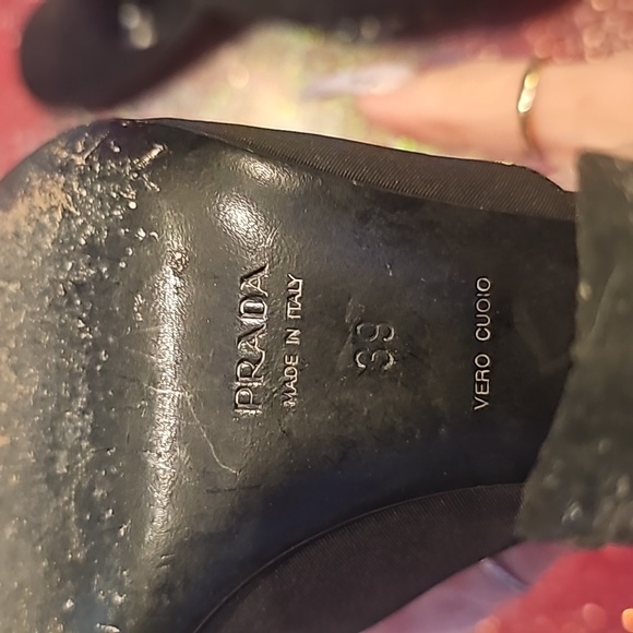 Prada gem embellished heel slides - Picture 9 of 13